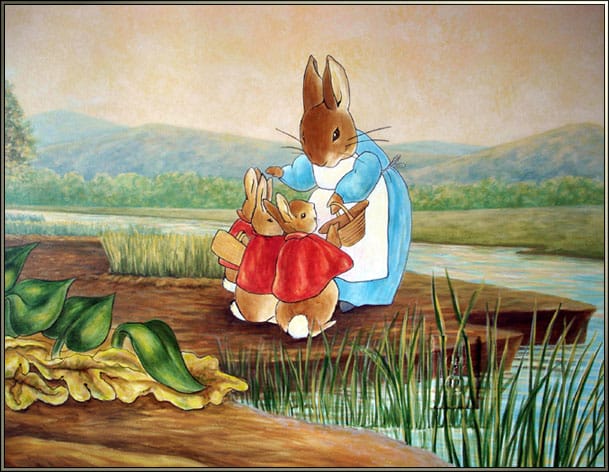 Peter Rabbit Nursery After Beatrix Potter 2